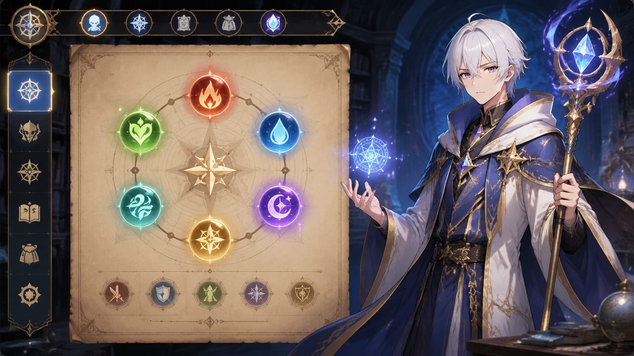 魔法师露娜 中文界面 玩法截图 4